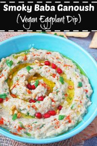 Baba Ganoush (Vegan Eggplant Dip)