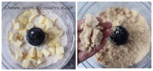 Add cold cubed butter