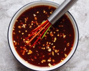 Mongolian sauce