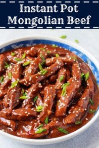 Instant Pot Mongolian Beef