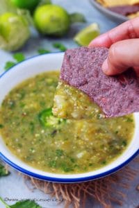 Roasted Tomatillo Salsa