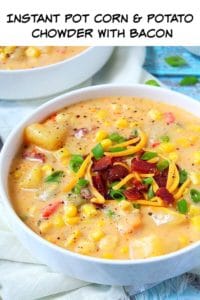 Instant pot corn chowder