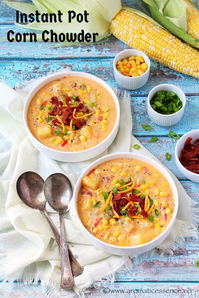 Instant pot corn chowder
