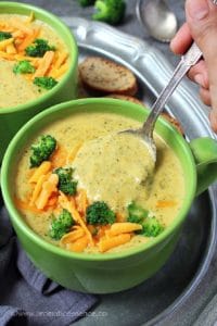 broccoli cheddar soup Instant pot