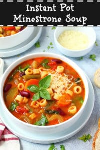 Instant Pot Minestrone Soup