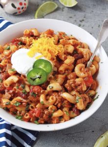Chili mac in the Instant Pot