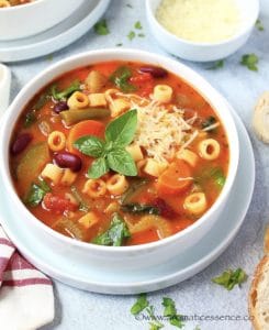 Pressure cooker minestrone soup