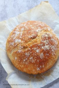 Easy no-knead bread