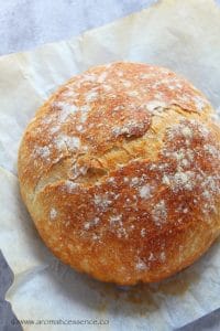 Crusty artisan bread