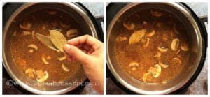 Throw in the bay leaves.