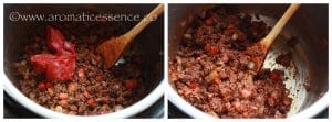 Add tomato paste