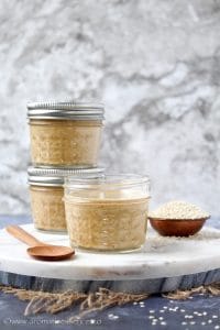 Sesame seed paste