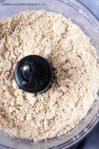 Process the seeds until it turns into a coarse paste.