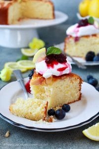 Lemon ricotta cake