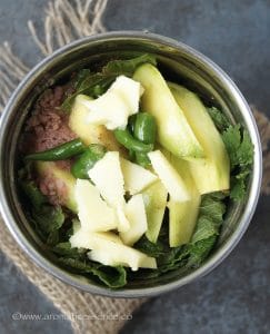 Add all the ingredients for teekha pani in a blender