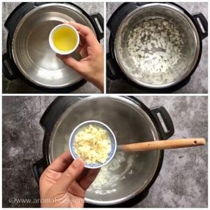 Sauté aromatics
