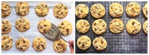 Cool the cookies on a wire rack.
