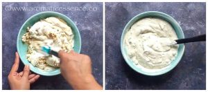 Mix the ingredients until well combined.