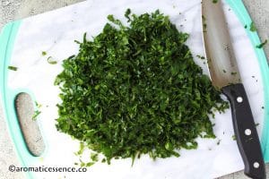 Chopped parsley