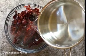 Add boiling water