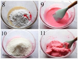 pink mixture