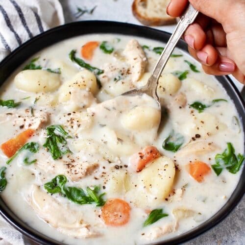 Instant Pot Chicken Gnocchi Soup - The Six Figure Dish