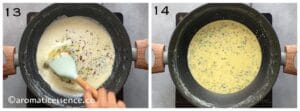 Mixtured cooked for another 10 minutes