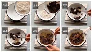 Coconut-palm jaggery mixture