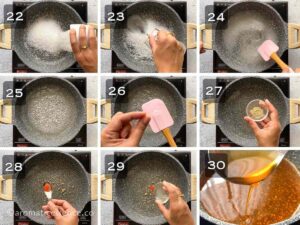 Preparation of sugar syrup